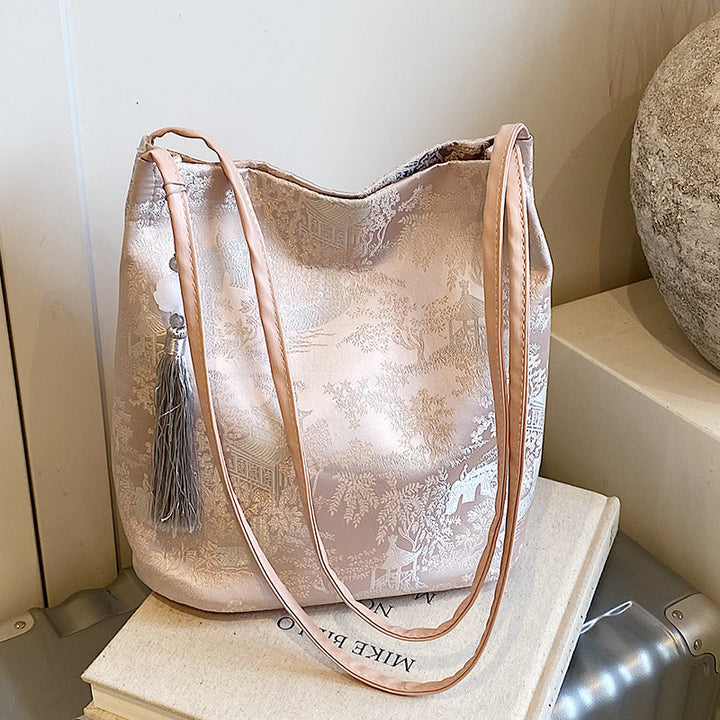 Elegant Embellished Tote Bag