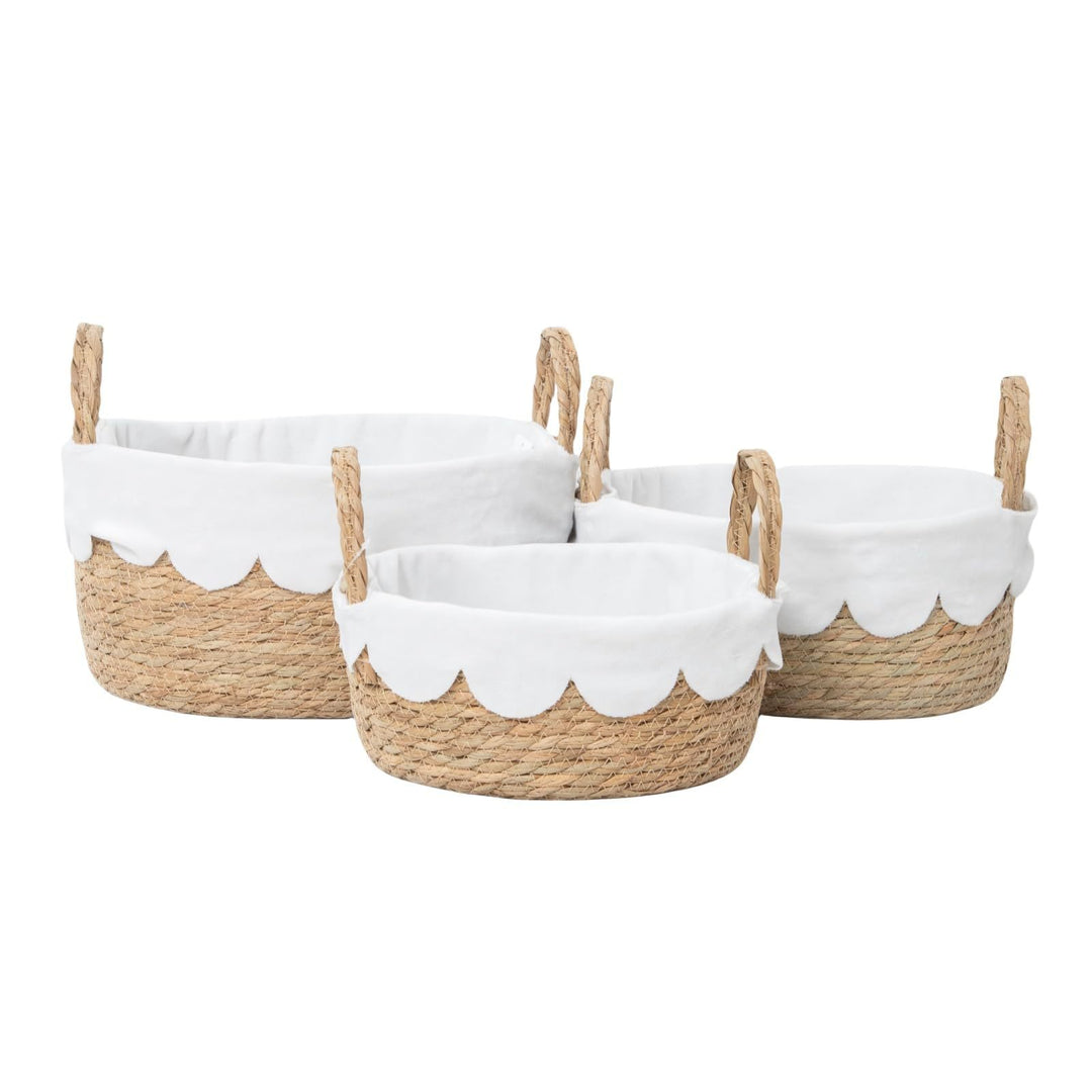 Handwoven Crumple Basket Kalsten