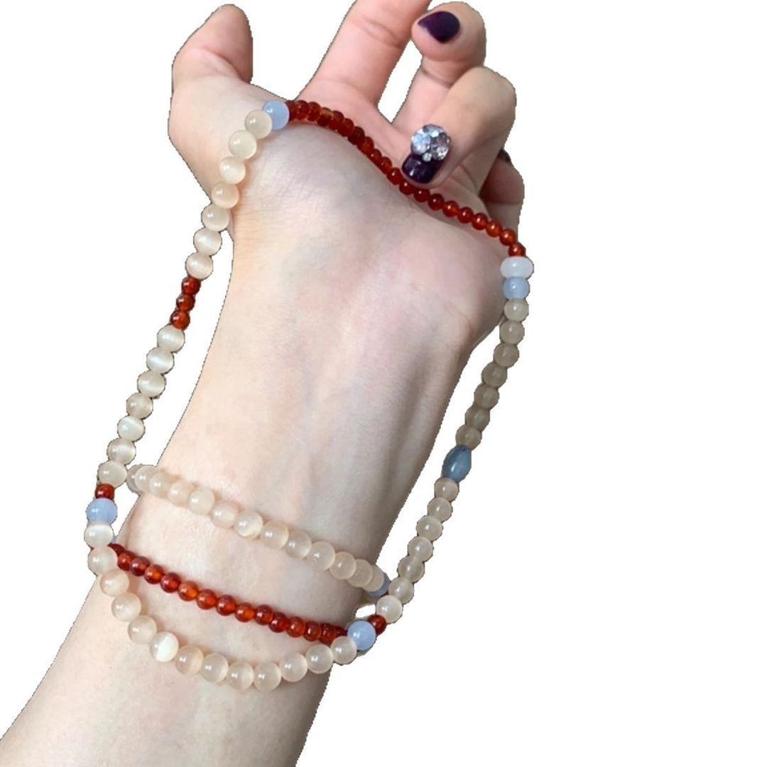 Handmade Gemstone Stretch Bracelet Kalsten