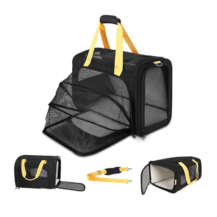 Pet carrier bag with breathable mesh Kalsten