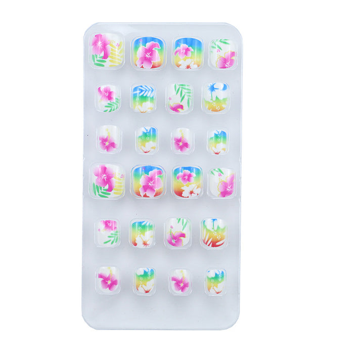 Playful Cartoon Animal Press-On Nail Set Kalsten