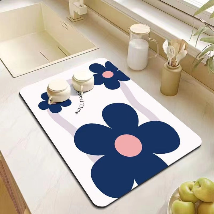 Decorative Kitchen Floor Mat Kalsten
