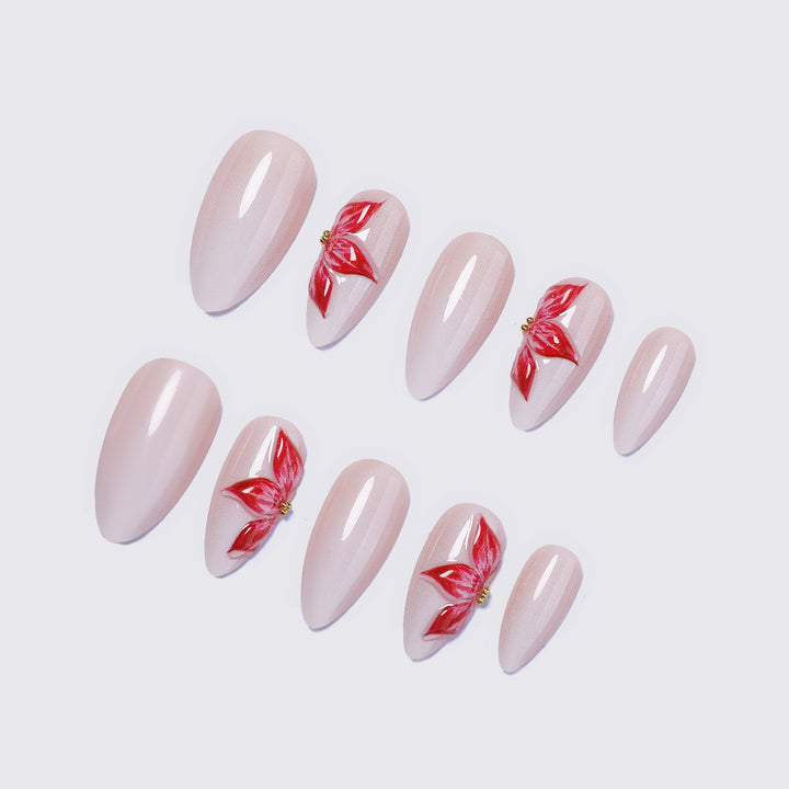 Artistic Floral Nail Decorations kalsten