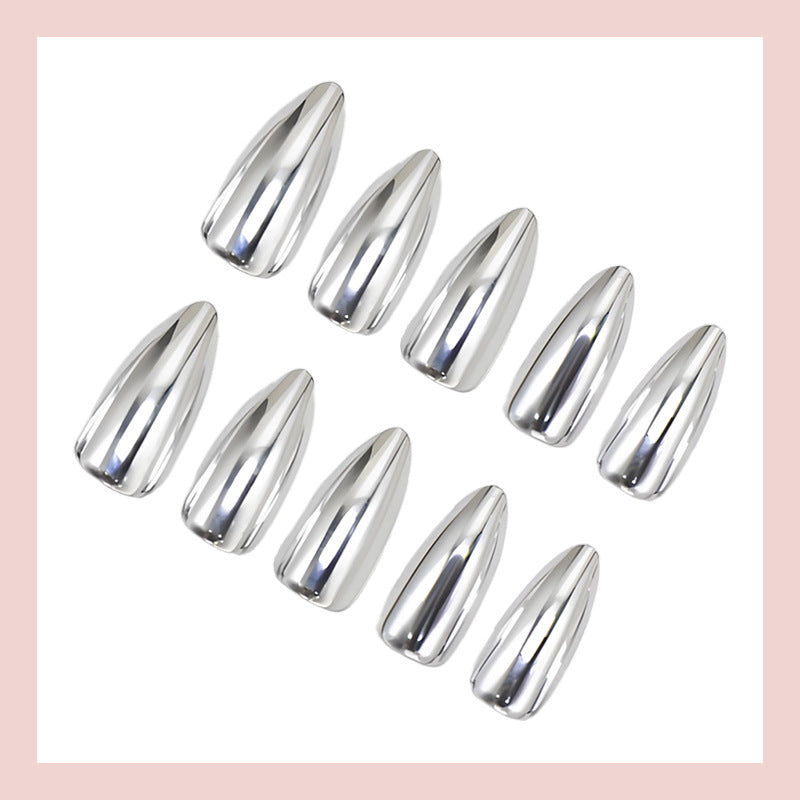 Acrylic nail set with elegant shape and shine Kalsten