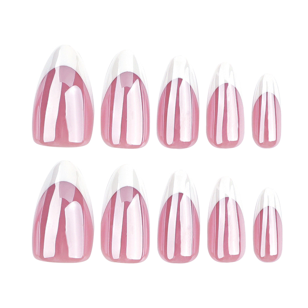 Artificial press-on nails with modern ombre effect Kalsten