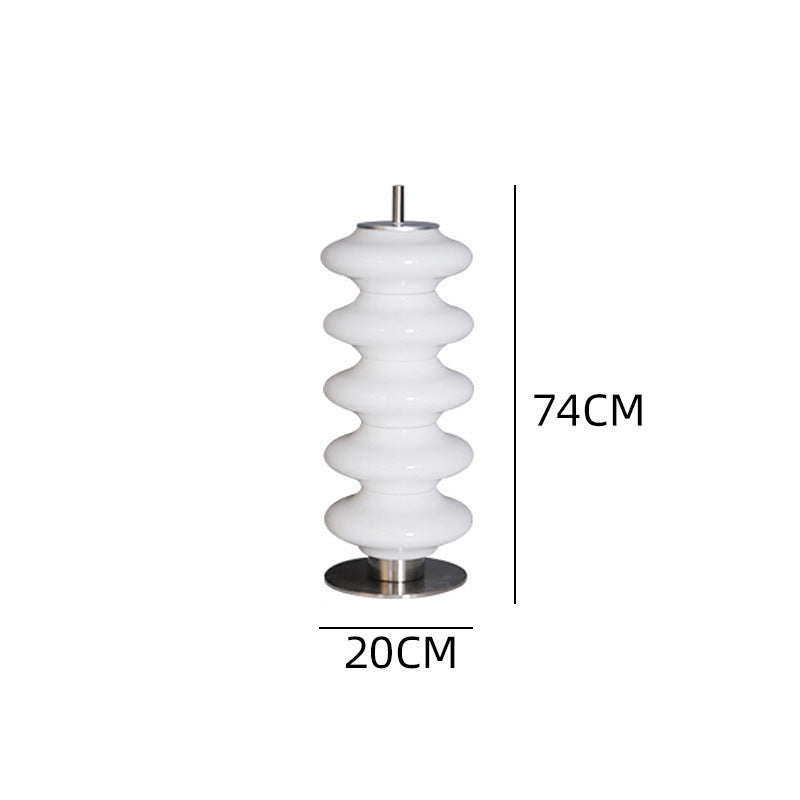 Modern Table Lamp with Sculptural Design