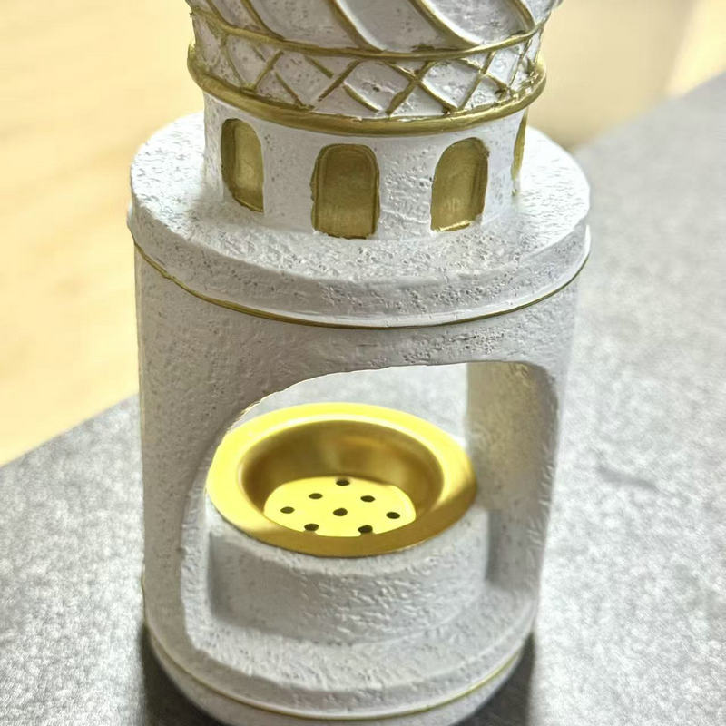 Decorative tealight holder with oriental design Kalsten
