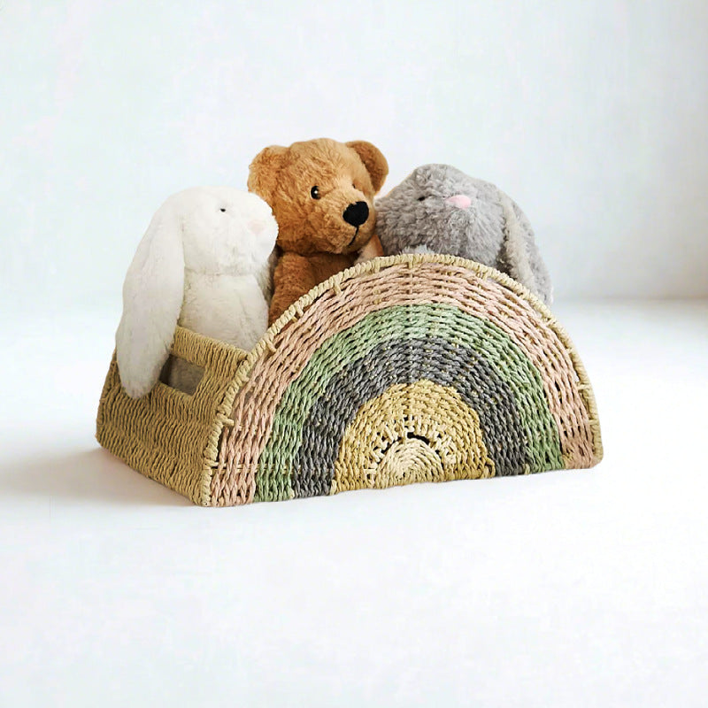 Creative storage basket in rainbow design Kalsten
