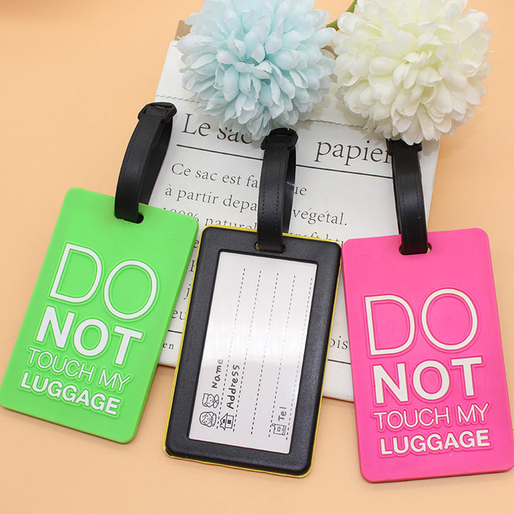 Unisex Luggage Tag with Safety Message Kalsten