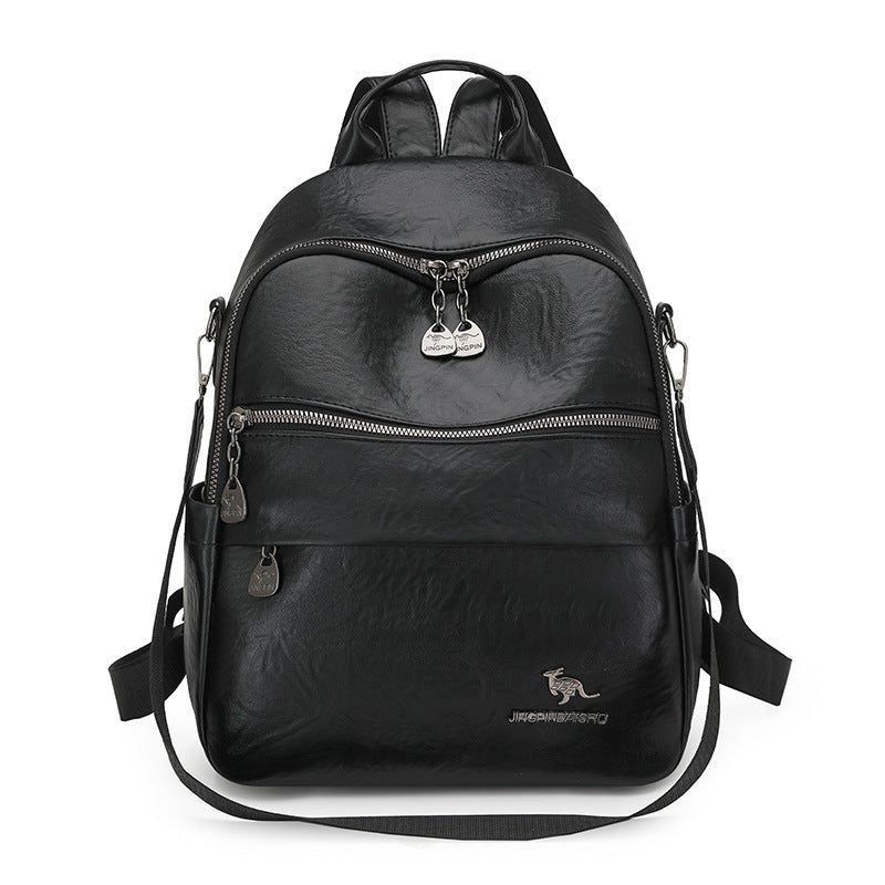 Luxurious Retro Leather Backpack Kalsten