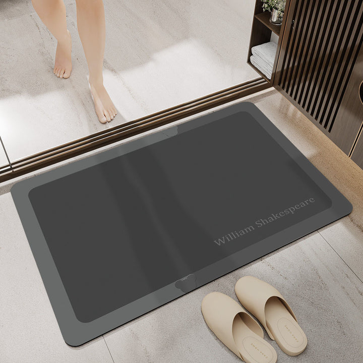 Stylish Geometric Pattern Bathroom Mat Kalsten