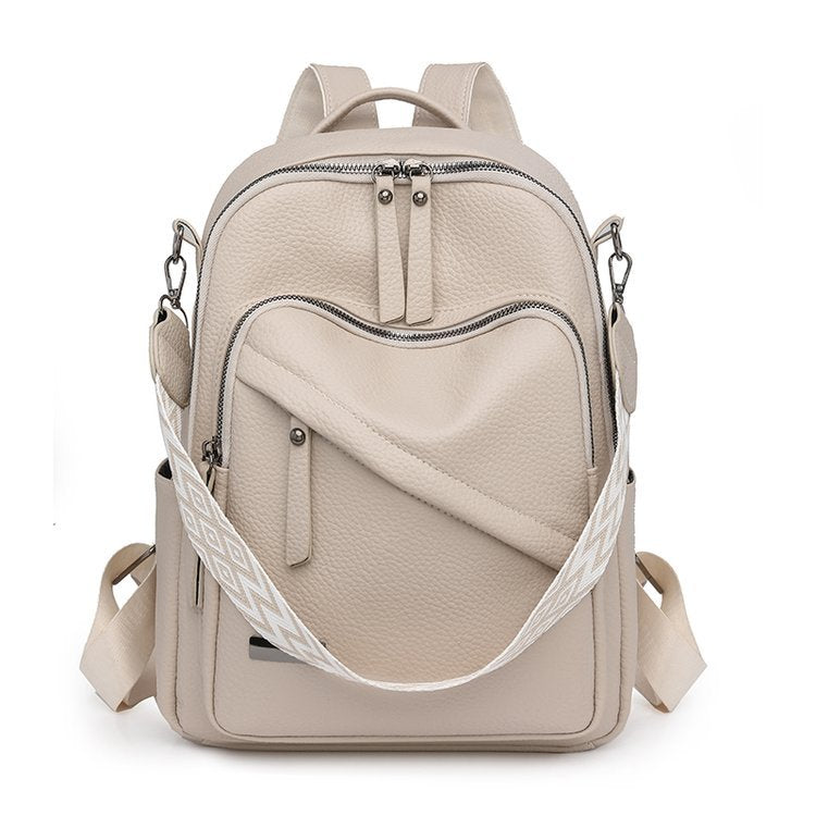 Stylish Leather Backpack Kalsten
