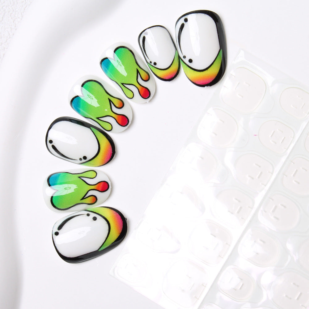 Artistic Abstract Nail Art Kalsten