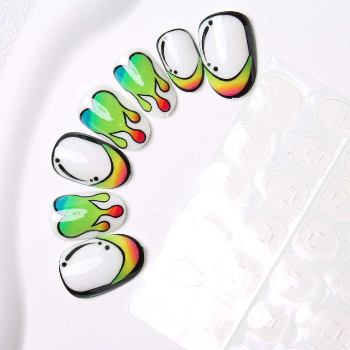 Artistic Abstract Nail Art Kalsten
