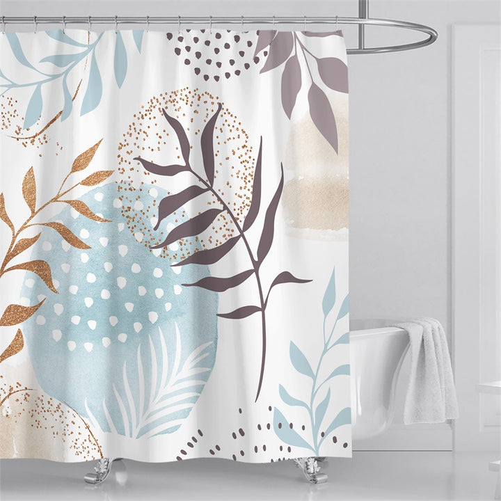Floral Pattern Shower Curtain Kalsten