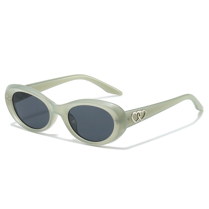 Fashionable Retro-Inspired Oval Sunglasses Kalsten