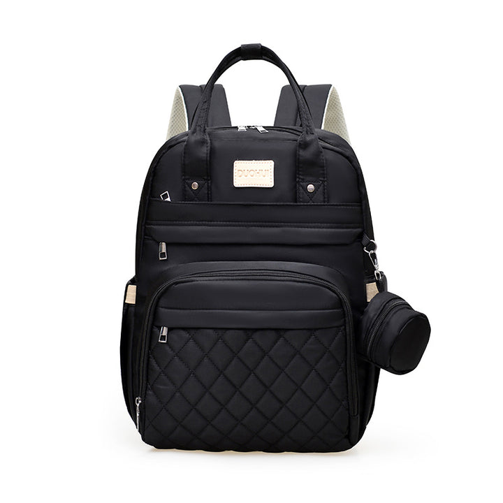 Quilted Multi-Compartment Backpack Kalsten