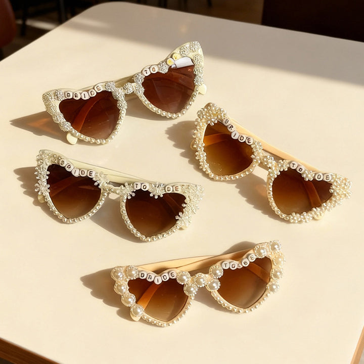 Decorative Heart-Shaped Bride-To-Be Sunglasses Kalsten