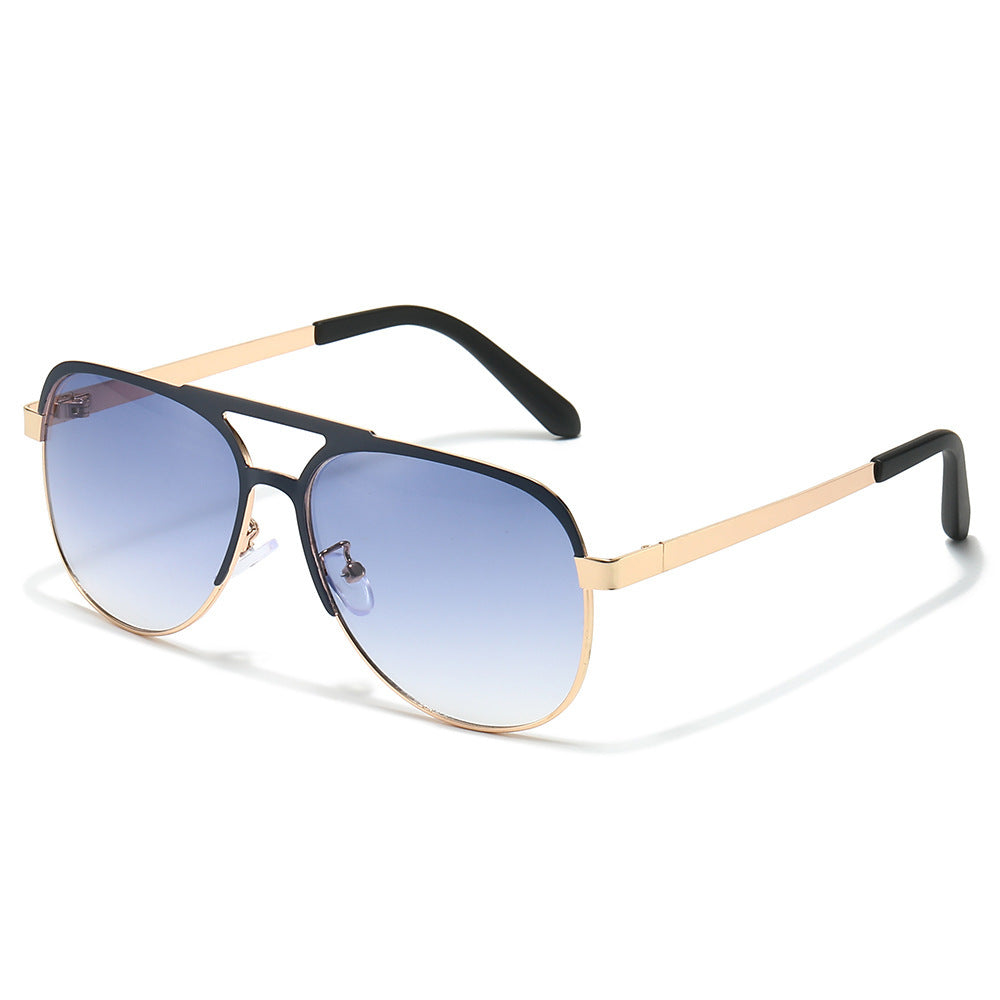 Luxurious Metal Frame Aviator Sunglasses Kalsten
