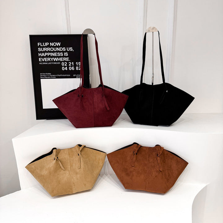 Suede Oversized Tote Bag Kalsten
