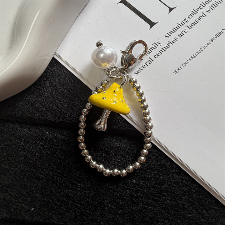 Decorative Mushroom Charm Keychain Kalsten