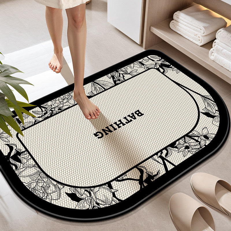 Plush Bath Mat Kalsten
