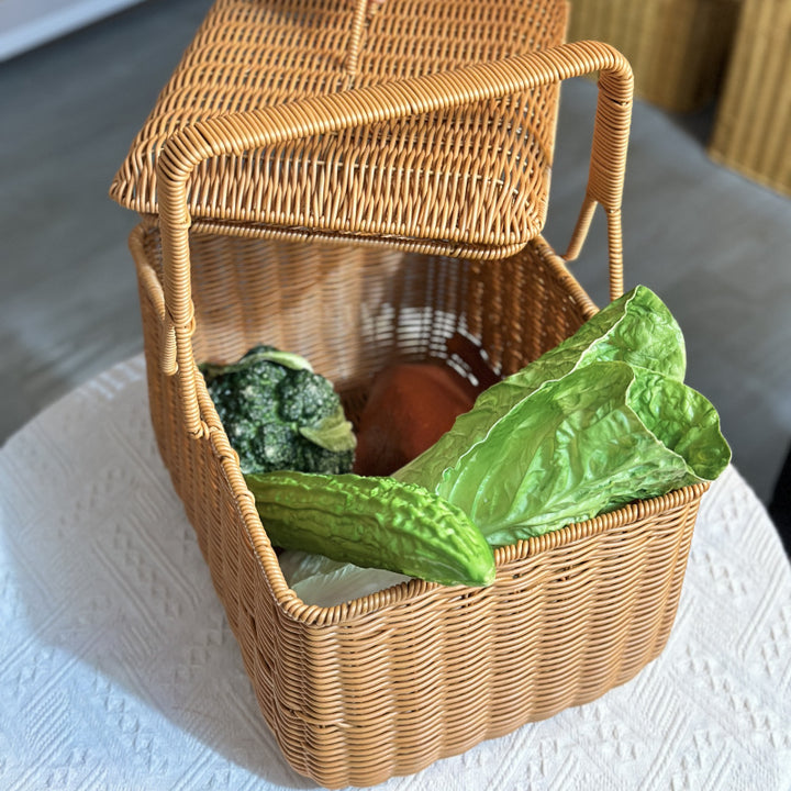 Natural Woven Market Basket Kalsten