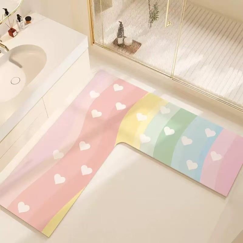 Cute Bear-Shaped Bath Mat