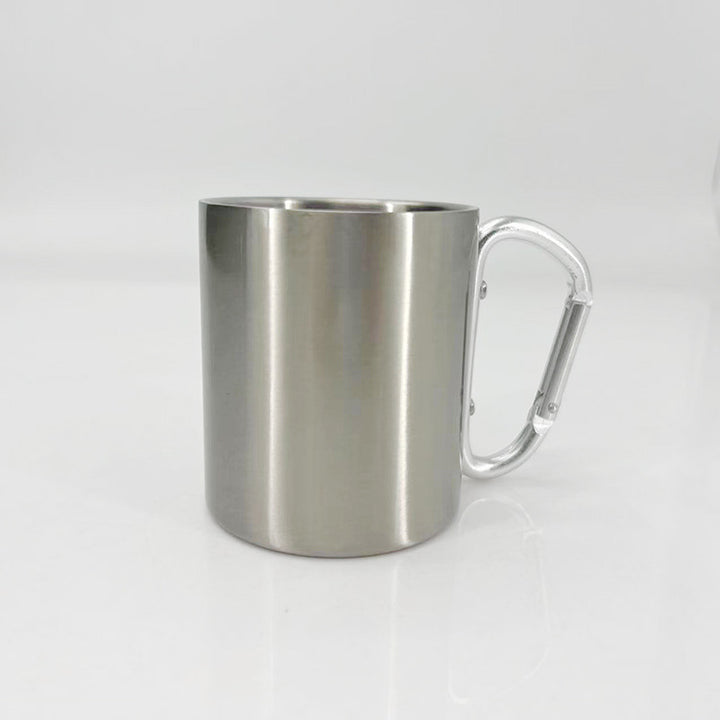 Women High-Quality Stainless Steel Drinking Cup with Carabiner Handle Kalsten