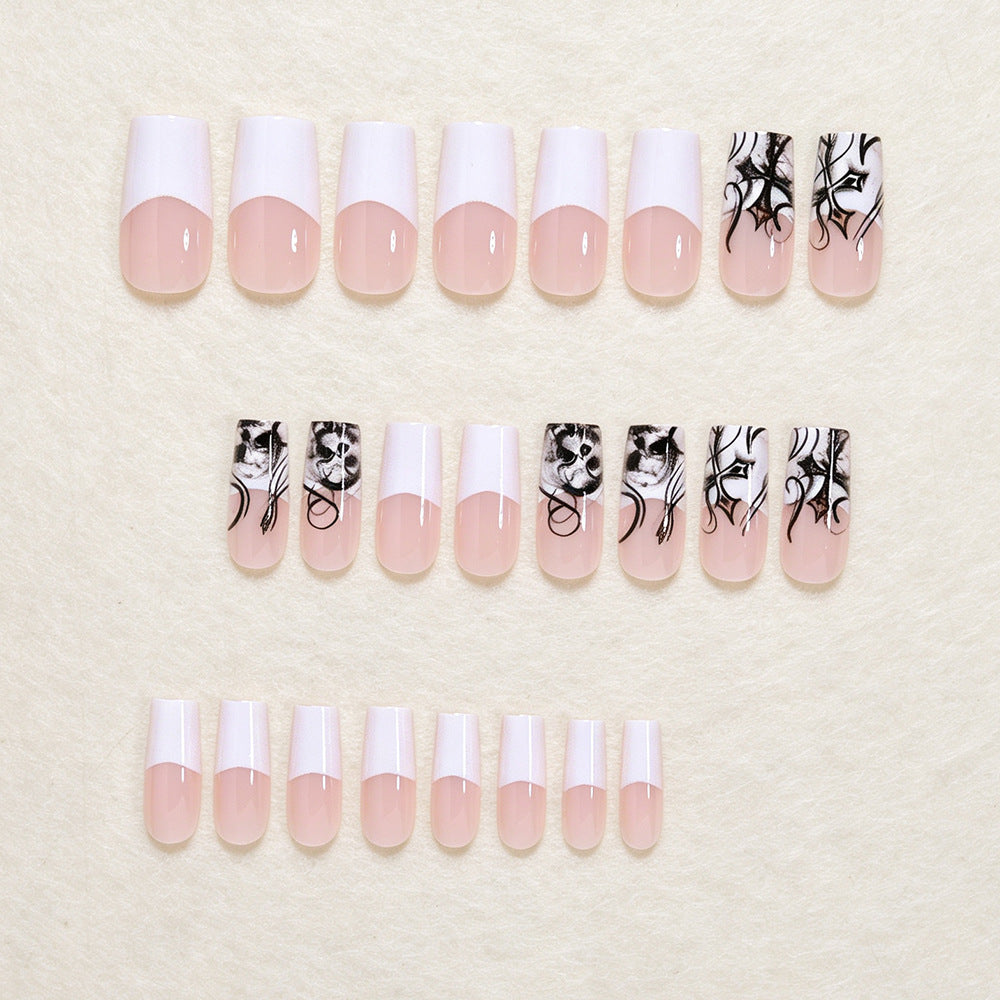 Artistic Skull Nail Art Tips Kalsten
