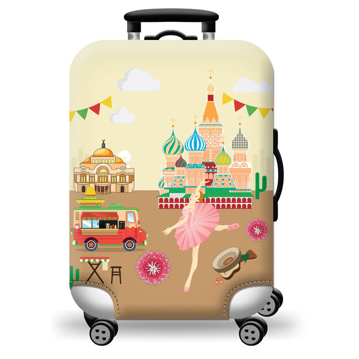 Geometric Travel Hard Shell Suitcase Kalsten