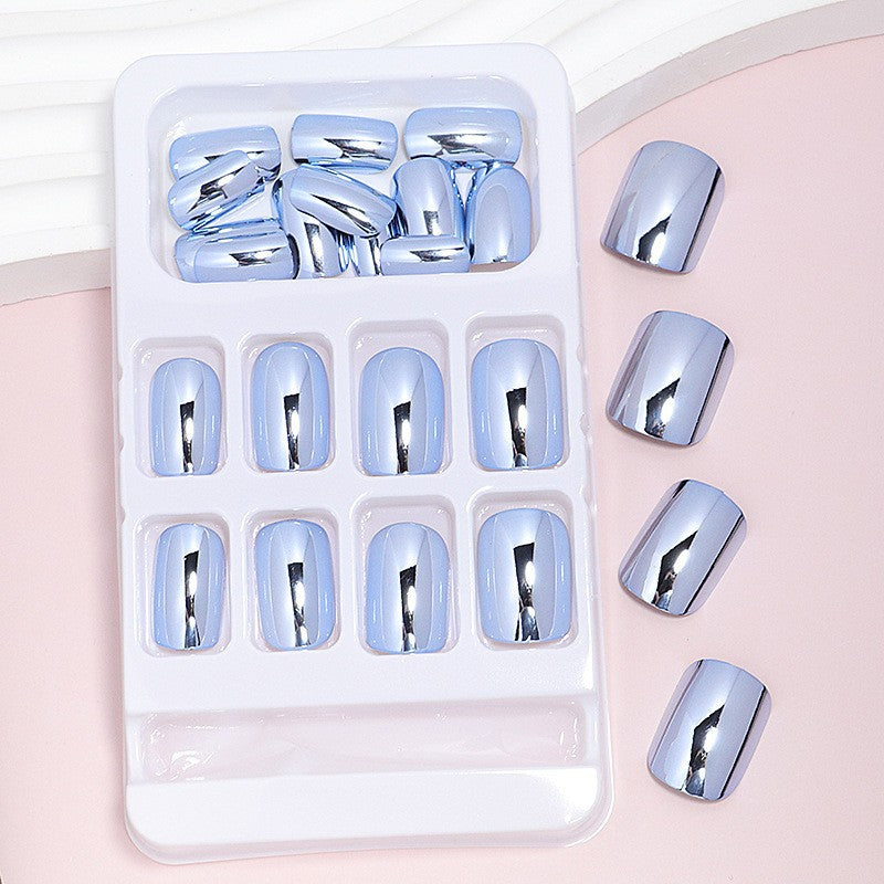 Metallic Finish Press-On Nail Set Kalsten