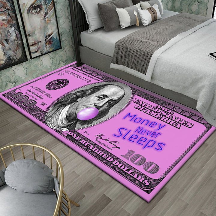 Decorative Euro Banknote Carpet