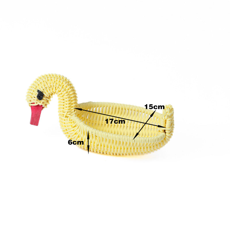 Decorative Wicker Duck Kalsten