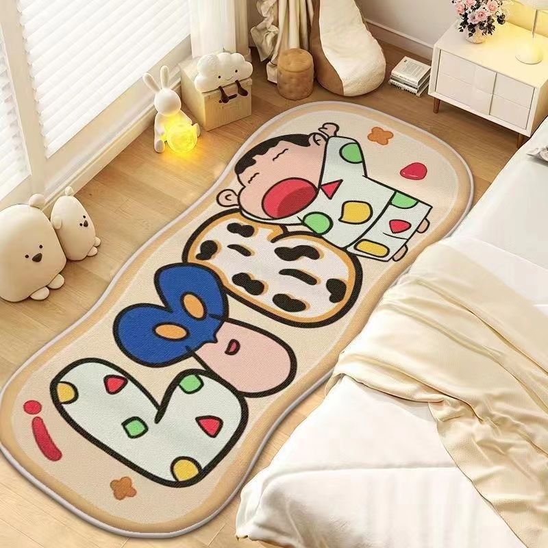 Cartoon-Themed Plush Area Rug