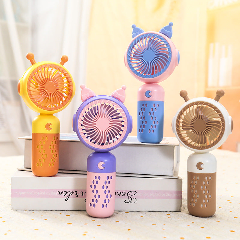 Women's Portable Hand Fan with Cat Ears Kalsten