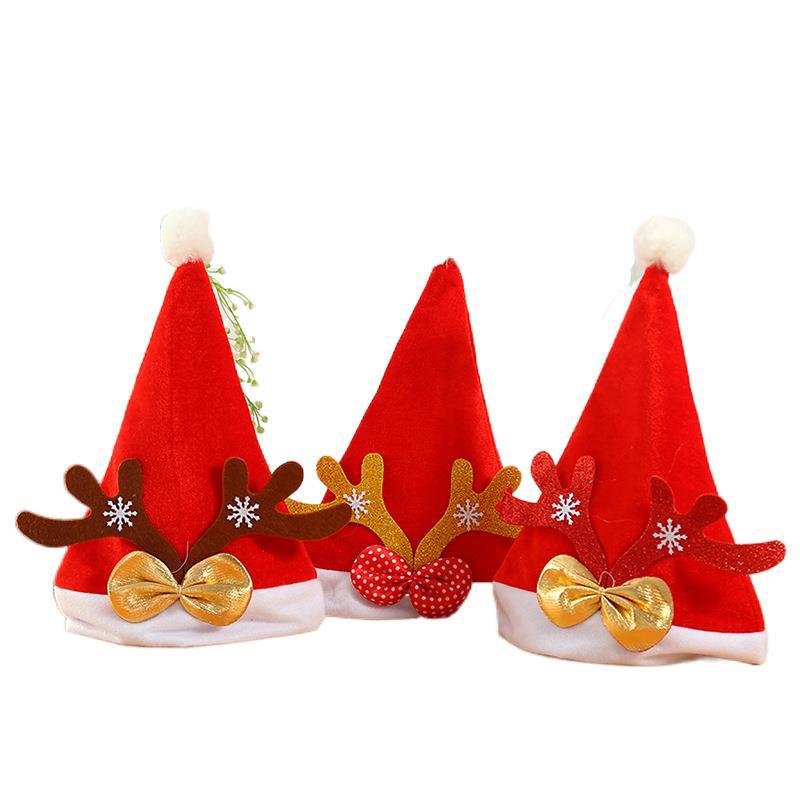 Christmas hat with reindeer ears and glitter details Kalsten