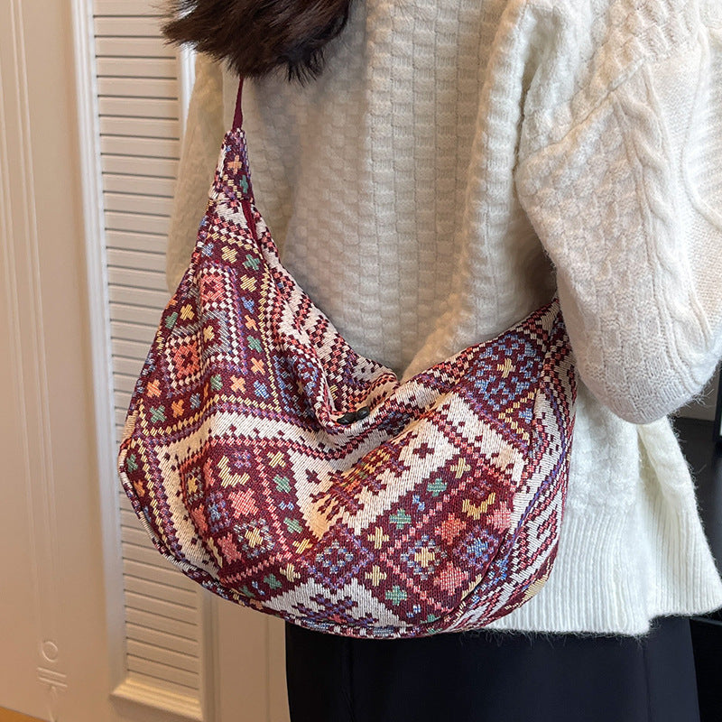 Ethnic Patterned Sling Bag