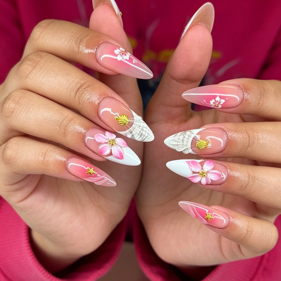 Floral Elegance Nail Decoration Kalsten