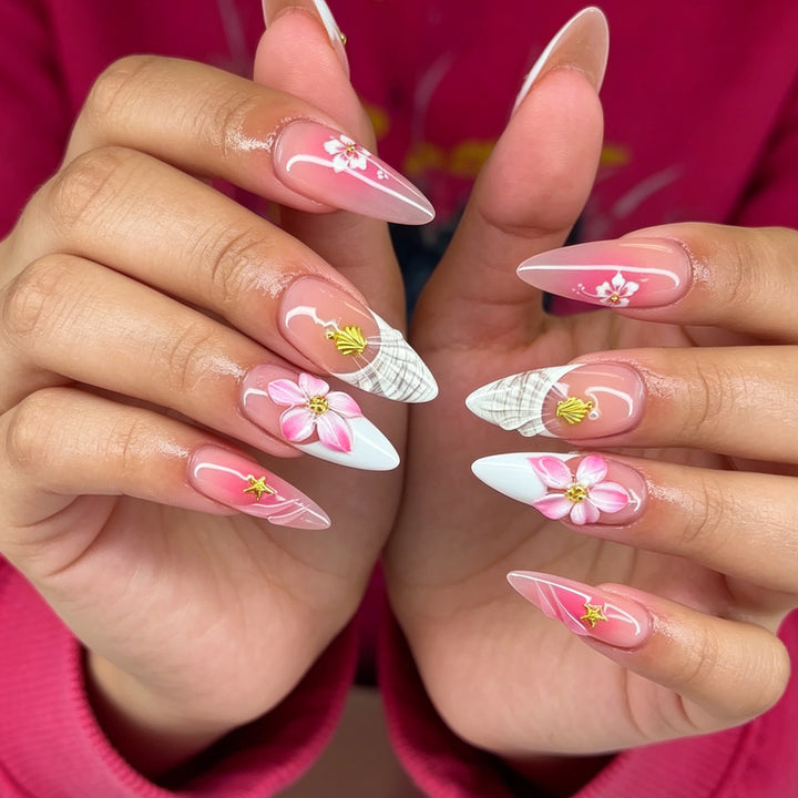 Floral Elegance Nail Decoration Kalsten