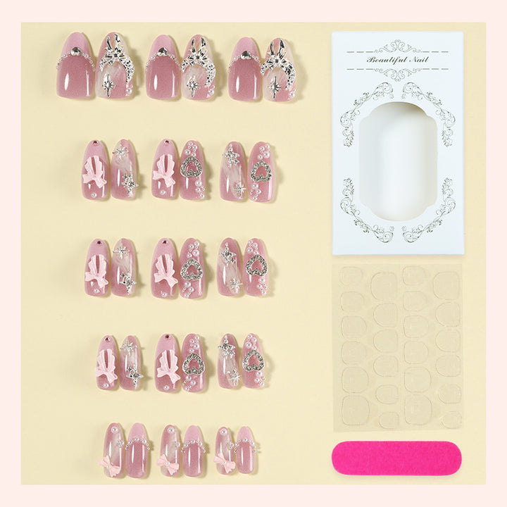 Glamorous Decorative Press-On Nail Art Set Kalsten