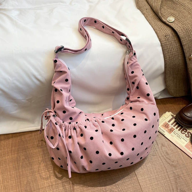 Polka Dot Shoulder Bag
