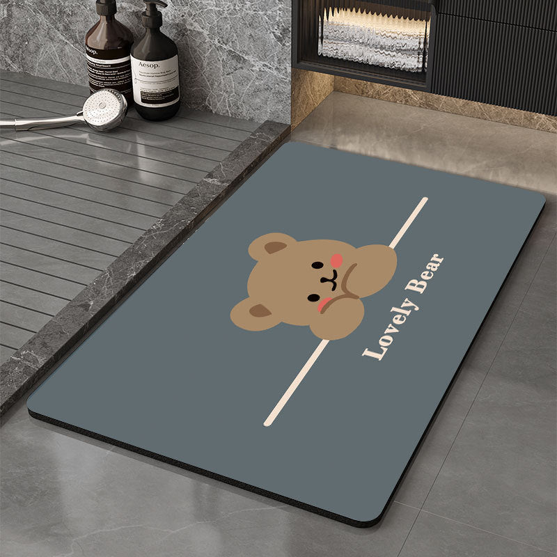 Decorative Bath Mat Kalsten