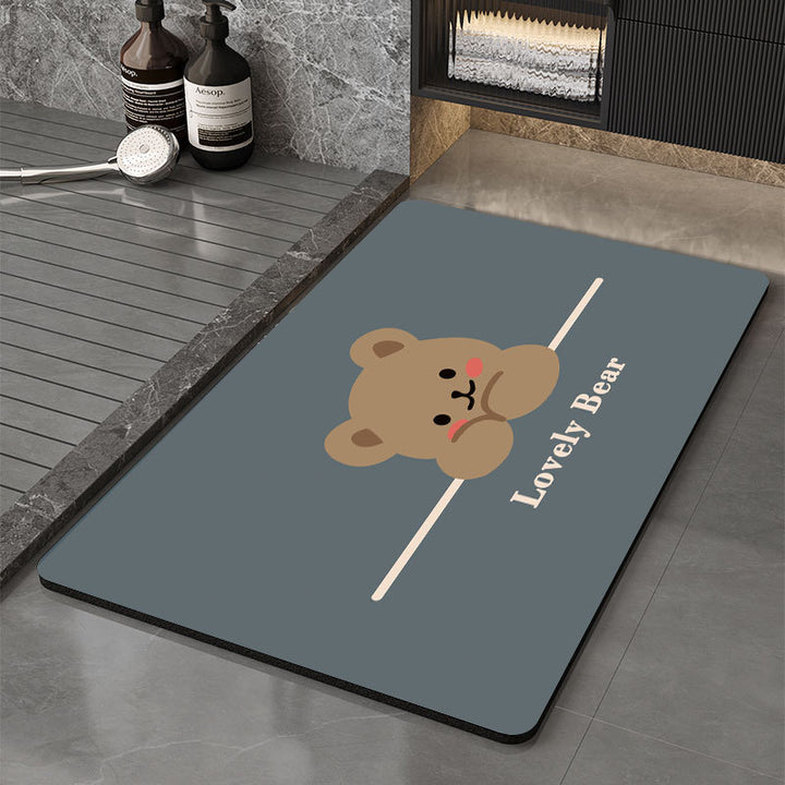 Decorative Bath Mat Kalsten