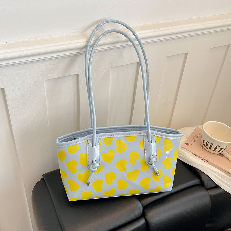 WoCasual Heart-Patterned Tote Bag Kalsten