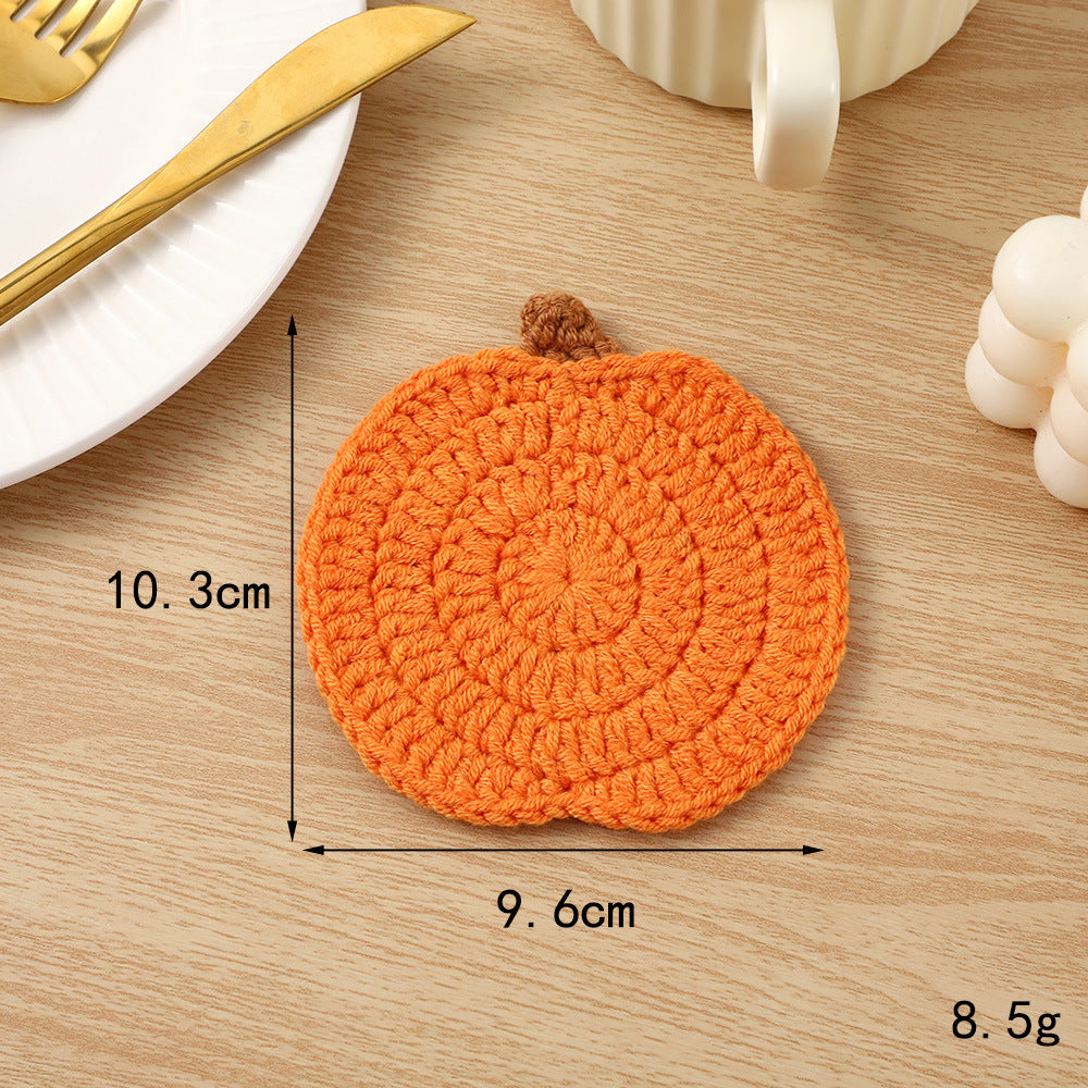 Decorative Crochet Lemon Coaster Kalsten