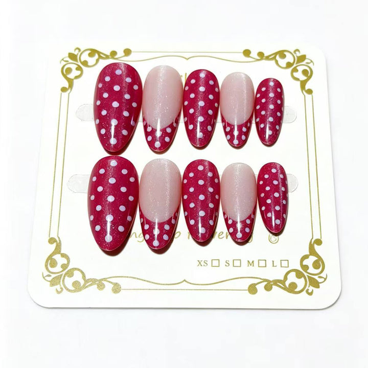 Trendy Pointed Tip Press-On Nail Set Kalsten