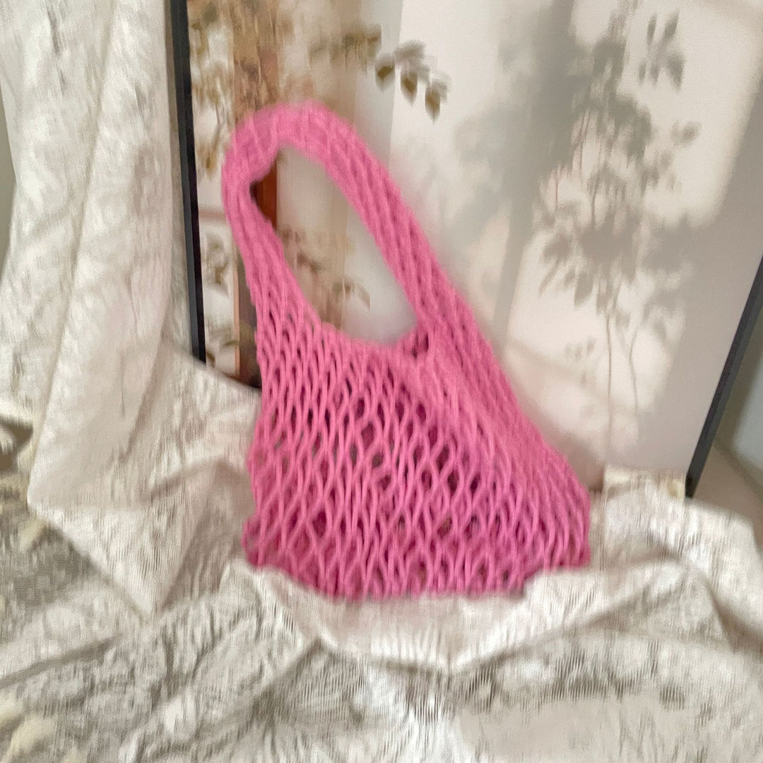 Hand-knotted tote bag with unique design Kalsten