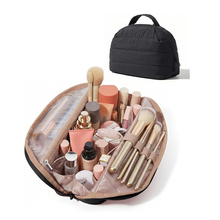 Cosmetic bag with multifunctional compartments Kalsten