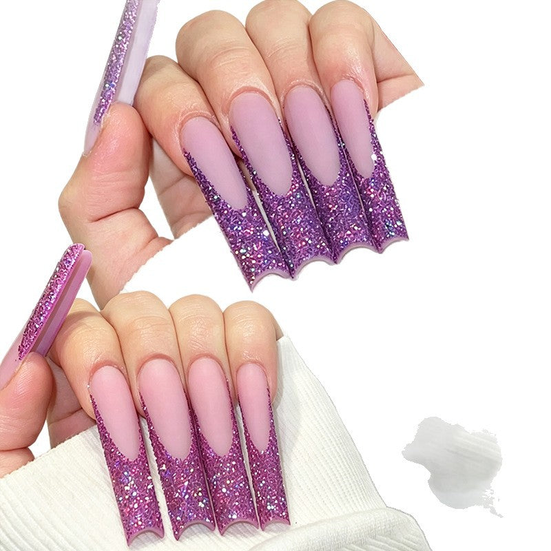 Glitter Ombre Press-On Nail Set Kalsten